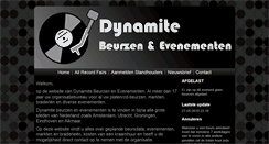 Desktop Screenshot of dynamitebeurzen.nl